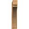 Ekena Millwork Thorton Block Rough Sawn Outlooker, Western Red Cedar, 8"W x 40"D x 40"H OUT08X40X40THR05RWR - alternate 3